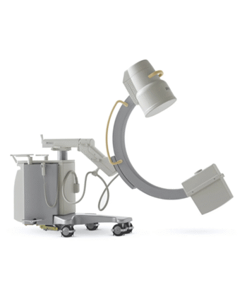 Philips Pulsera C-Arm fluoroscopy unit with 12” image intensifier – Refurbished surgical C-Arm