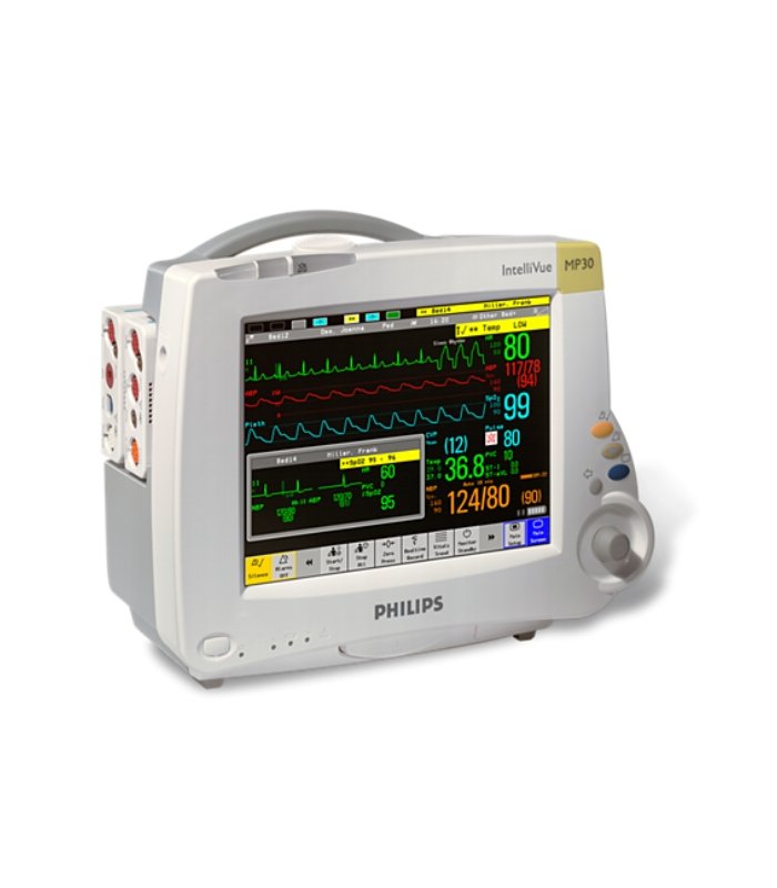 Philips IntelliVue MP30 Cardiac Monitor – Compact, High-Performance Monitoring Solution
