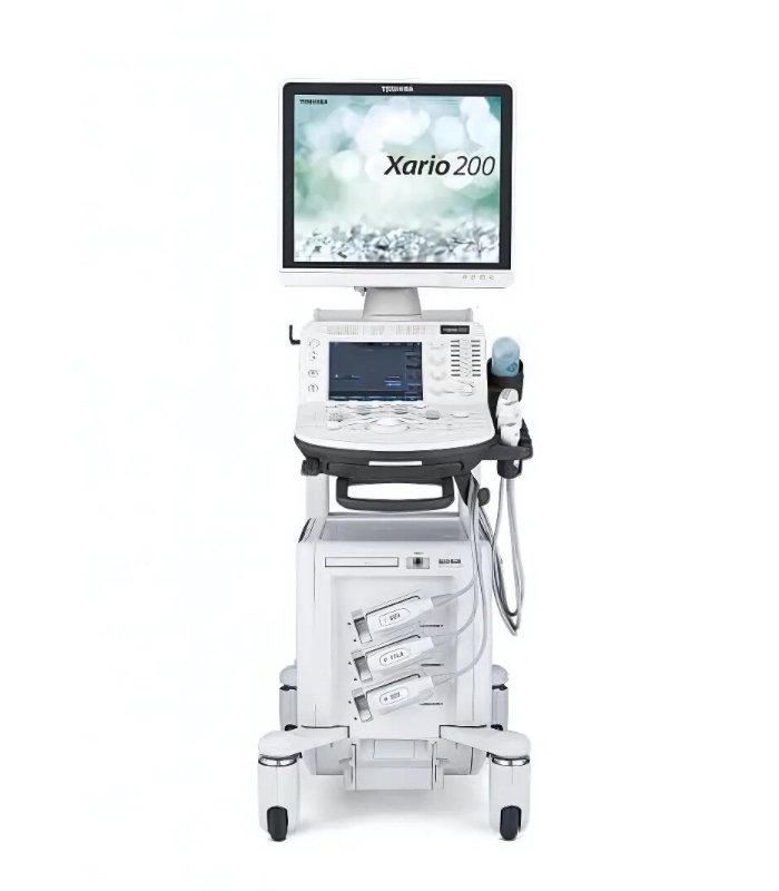 Toshiba Xario 200 Platinum Ultrasound Machine – High-Performance Imaging in a Compact Form