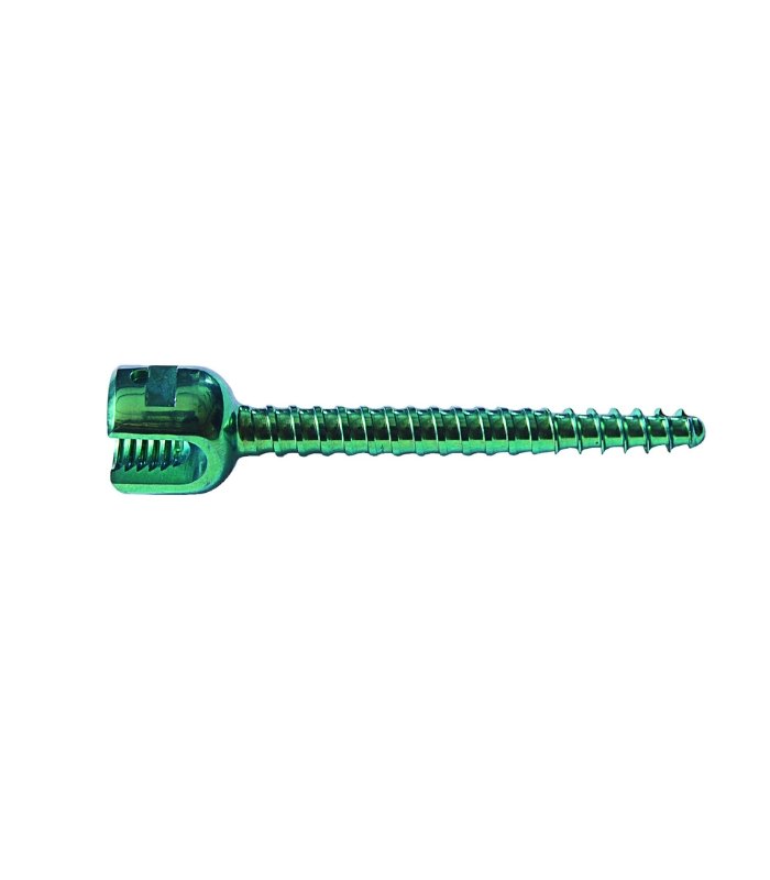 Mono Axial Screw (DT) – Dual Thread Titanium Pedicle Screw