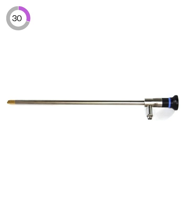 Premium-grade Olympus 10mm 30° laparoscopic telescope – ideal for ENT, urology, and general surgery. Refurbished and performance-tested.